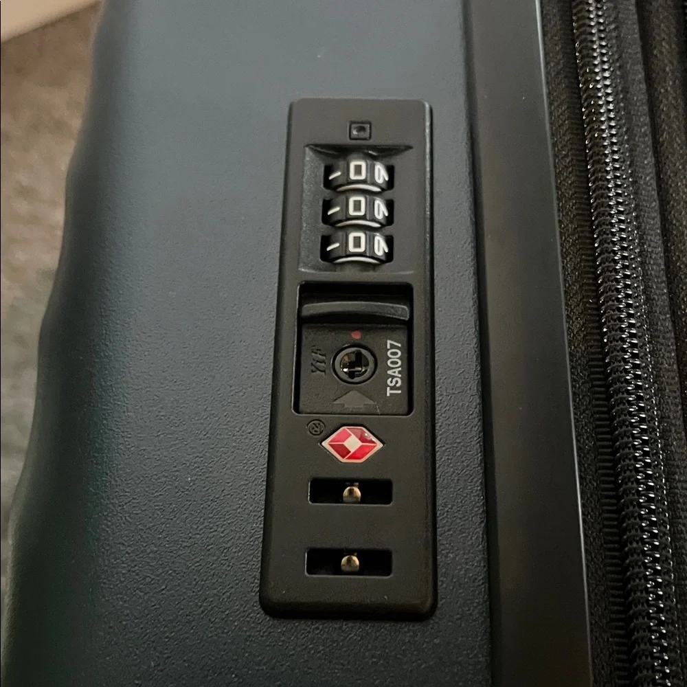 Blue Carry-On Suitcase